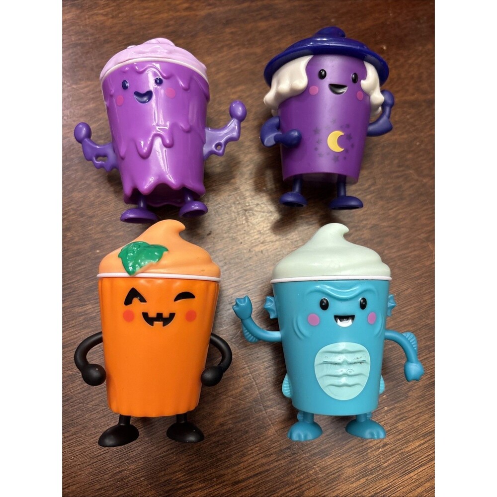 Wendy's 2024 Frosty Fright Kids Meal Toys Full Set of 4